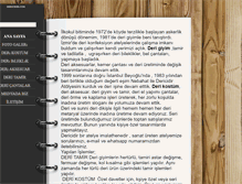 Tablet Screenshot of dericidir.com